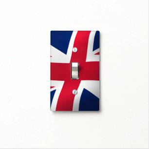 COOL UNION JACK UK FLAG LIGHT SWITCH COVER