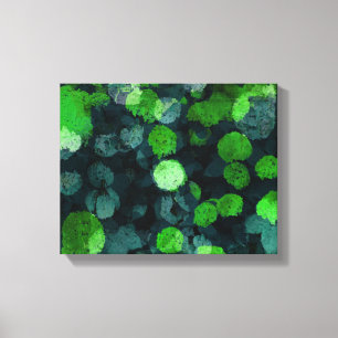 Cool, unique art of floral / flower pattern canvas print