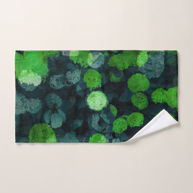 Cool, unique art of floral / flower pattern hand towel  (Hand Towel)
