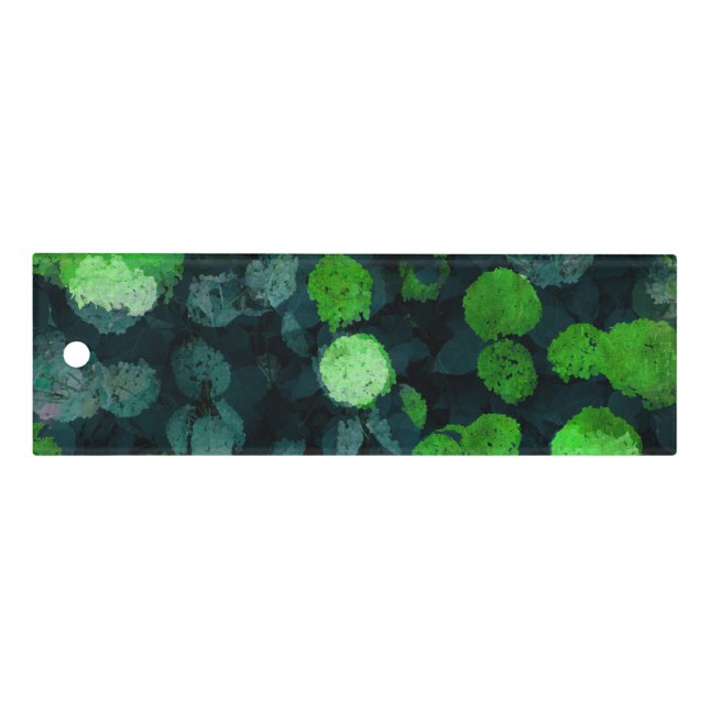 Cool, unique art of floral / flower pattern ruler (Front)