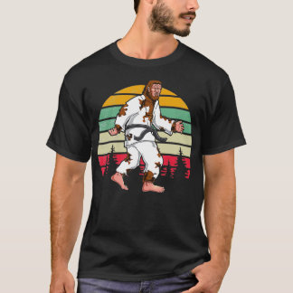 Cool Unique Bigfoot Karate Martial Arts Lover Gift T-Shirt