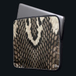 Cool Unique Cobra Snake Skin Print Design Laptop Sleeve<br><div class="desc">Cool Unique Cobra Snake Skin Print Design.</div>