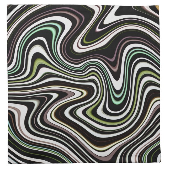 Cool Unique Pattern Cloth Napkin (Front)