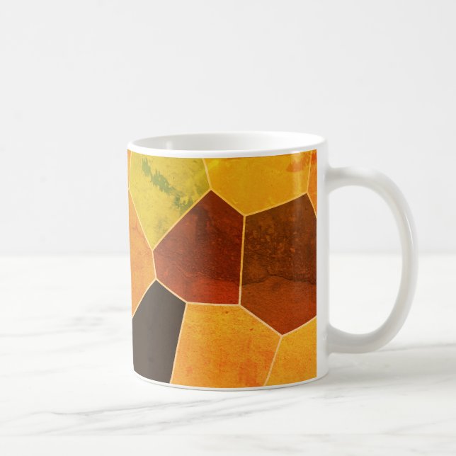 Cool Unique Rustic Pattern Coffee Mug (Right)