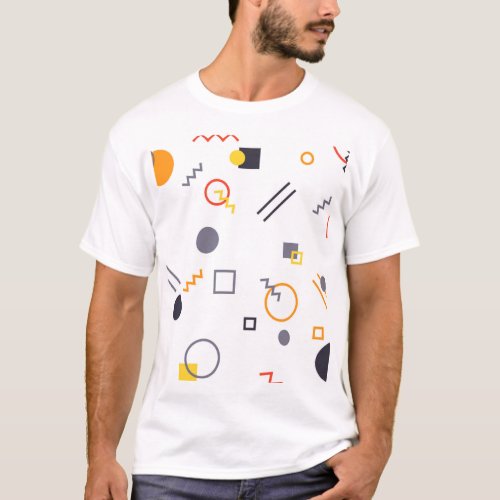 Cool unique trendy urban abstract illustration T_Shirt
