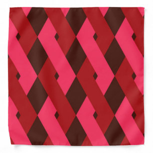 Cool, unique, trendy, urban geometric shapes bandana