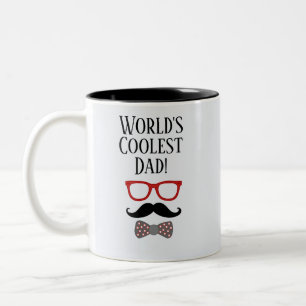 Cool Unique World's Coolest Dad Father's Day Mug