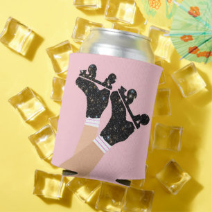 Cool Universe Roller Skates Derby Skater Gift Can Cooler