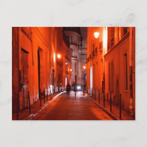 Cool urban modern photo of Parisian lifestyle Postcard