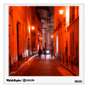 Cool, urban, modern photo of Parisian lifestyle Wall Sticker