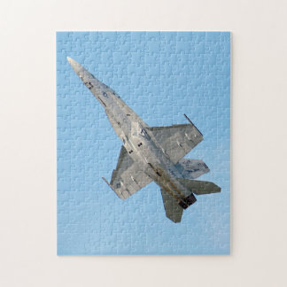 Cool US Navy F/A-18F Super Hornet Jigsaw Puzzle