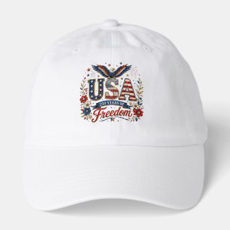 Cool USA 250 Years freedom July Fourth  Hat