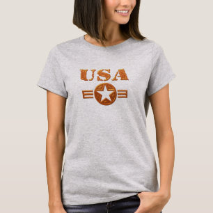 Cool USA American Pride graphic t-shirt design tee