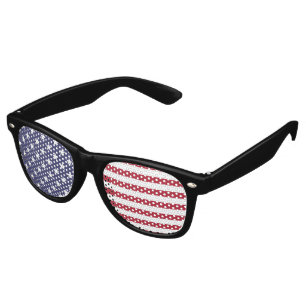 COOL! 😎 USA Flag Sunglasses – Patriotic Party
