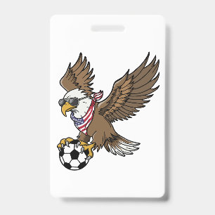 Cool USA Soccer Eagle Sunglasses Vintage Patriotic Badge