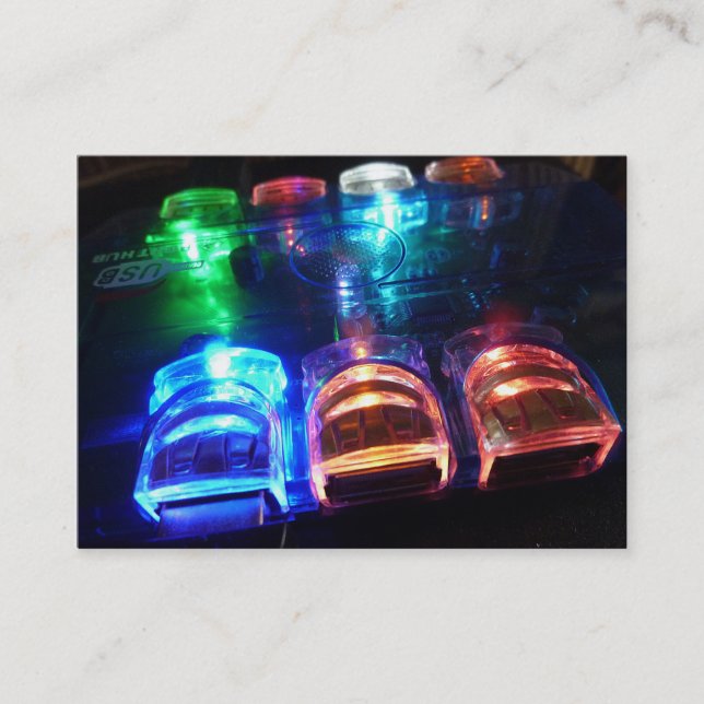 Cool USB Hub Business Card (Front)