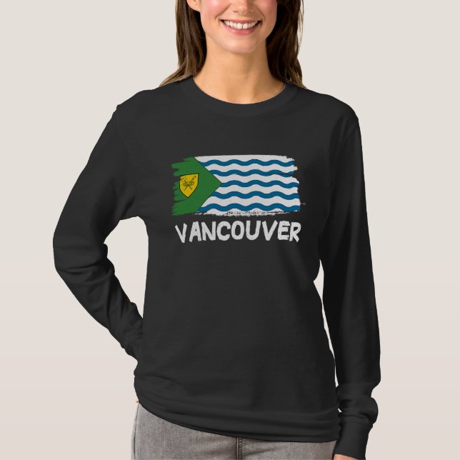 Cool Vancouver Flag T-Shirt (Front)