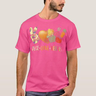 Cool Vegan Veggie Veganism Vegetarian T-Shirt