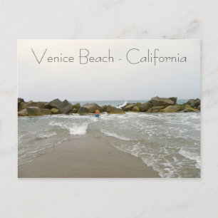 Cool Venice Beach Postcard! Postcard