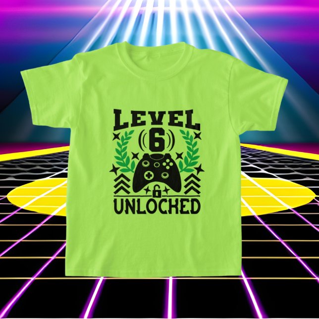 cool video gamer unisex 6th Birthday T-Shirt  (Creator Uploaded)