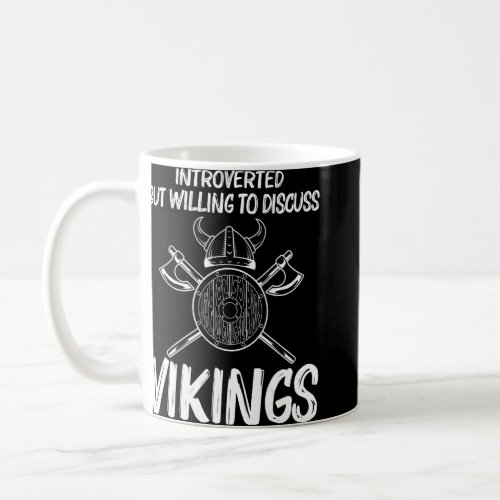 Cool Viking For Men Women Sword Pirate Ship Norse  Coffee Mug