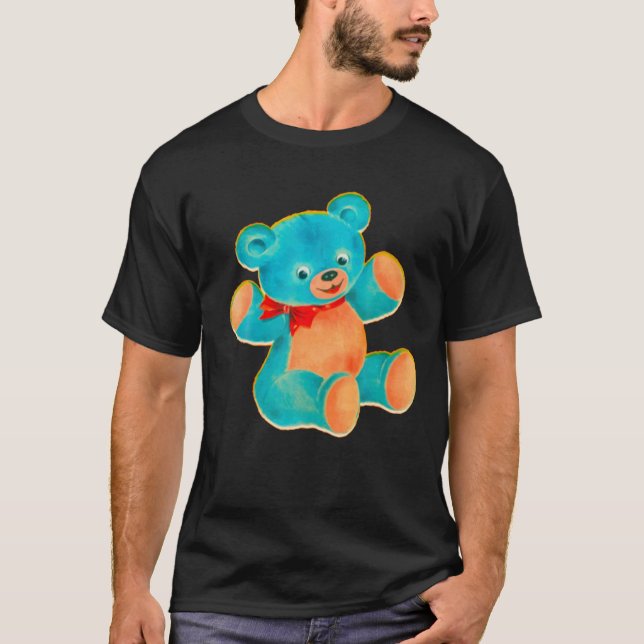 Cool Villanelle Bear Peluche Nerd Geek T Shirt (Front)