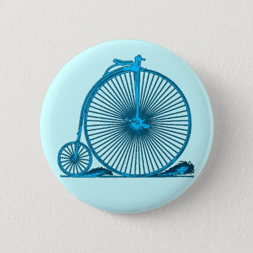 Cool Vintage Bicycle Illustration Products Button