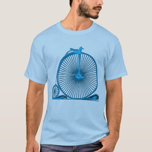 Cool Vintage Bicycle Illustration Products T_Shirt