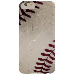 Cool Vintage Grunge Baseball Barely There iPhone 6 Plus Case