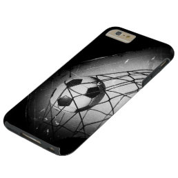 Cool Vintage Grunge Football in Goal Tough iPhone 6 Plus Case