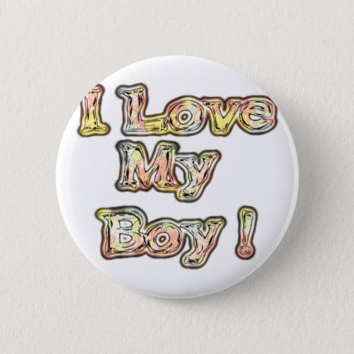 Cool Vintage Hakuna Matata Gifts I Love my Boypng Button