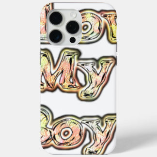 Cool Vintage Hakuna Matata Gifts I Love my Boy.png iPhone 15 Pro Max Case