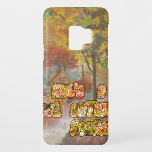 Cool vintage Hakuna Matata Have a cool Autum Seaso Case_Mate Samsung Galaxy S9 Case