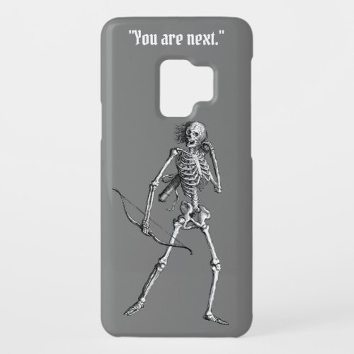 Cool vintage illustration of Death the Archer Case_Mate Samsung Galaxy S9 Case