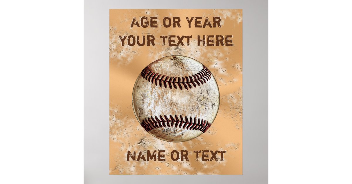 Vintage Baseball Posters