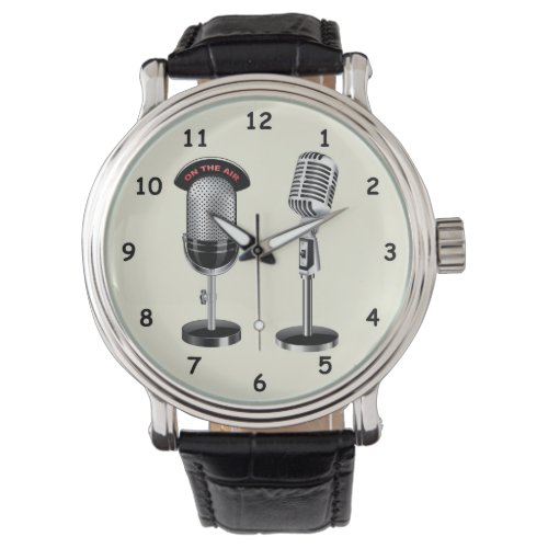 Cool Vintage Microphones Watch