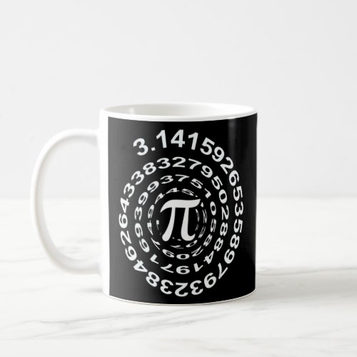 Cool Vintage Retro Pi 3 14 Math Ematics Birth Day  Coffee Mug