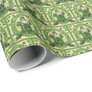 Cool vintage Saint Patrick's Day Wrapping Paper