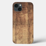 Cool Vintage Scratched Wood Texture Iphone 13 Case at Zazzle