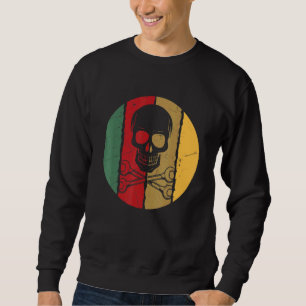 Cool Vintage Skull Wrenches Mechanic Artwork Repai Sweatshirt