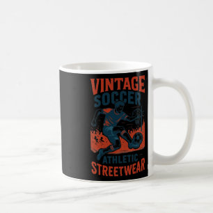 Cool Vintage Soccer Athletic Streetwear  Coffee Mug