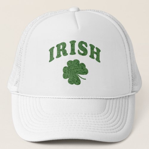 Cool Vintage Style Irish Green Irish Shamrock Hat