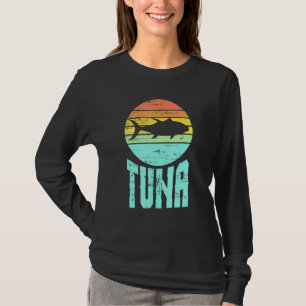 Cool Vintage Tuna Artwork Fishing Tuna Fishermans T-Shirt