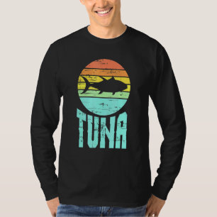 Cool Vintage Tuna Artwork Fishing Tuna Fishermans T-Shirt