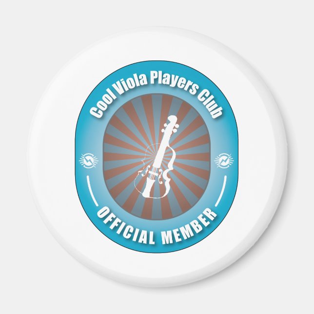 Cool Viola Players Club Magnet (Front)