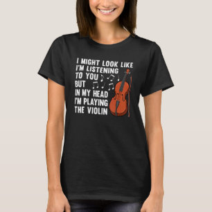Cool Violin For Men Women Violinist Player Viola C T-Shirt