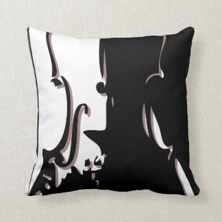 Cool Violin Throw Pillow
