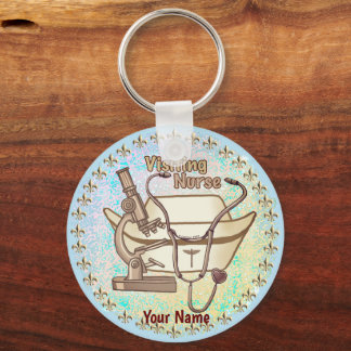 Cool Visiting Nurse  keychain