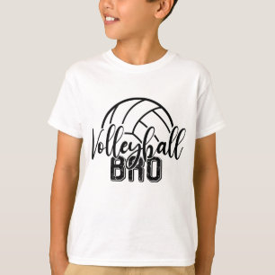 Cool volleyball bro word art sports T-Shirt