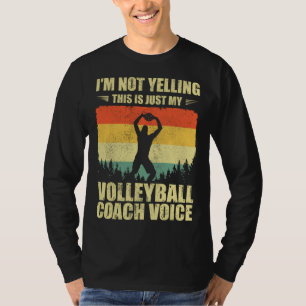 Cool Volleyball Coach For Men Women Team Volleybal T-Shirt